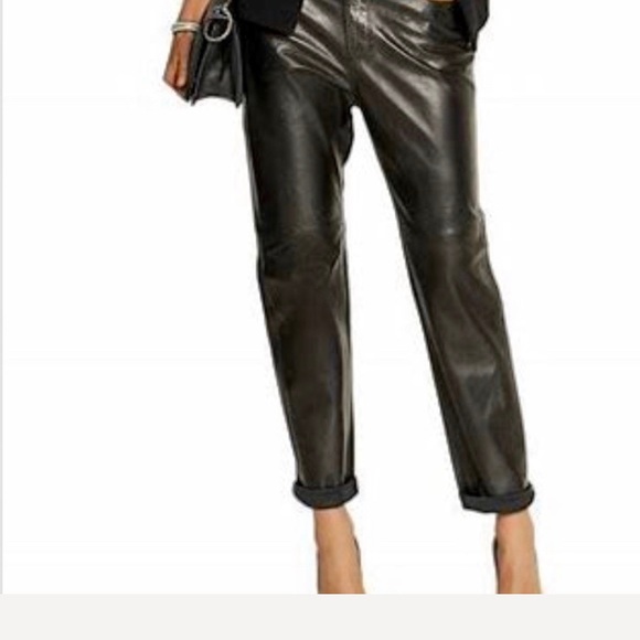 Vince Pants - Vince leather boyfriend pants to die for 🙀🙀🙀